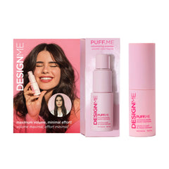 Puff.ME: enfoque en volumen de raíces para cabello grueso.