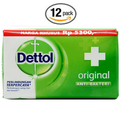Dettol Jabón Original barra individual: limpieza diaria para manos y cuerpo