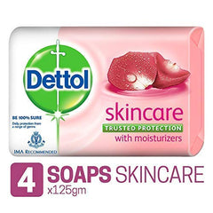Dettol Jabón cuidado de la piel, manos bajo agua, limpieza suave.