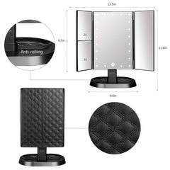 Deweisn espejo con 1x, 2x y 3x para detalles finos.