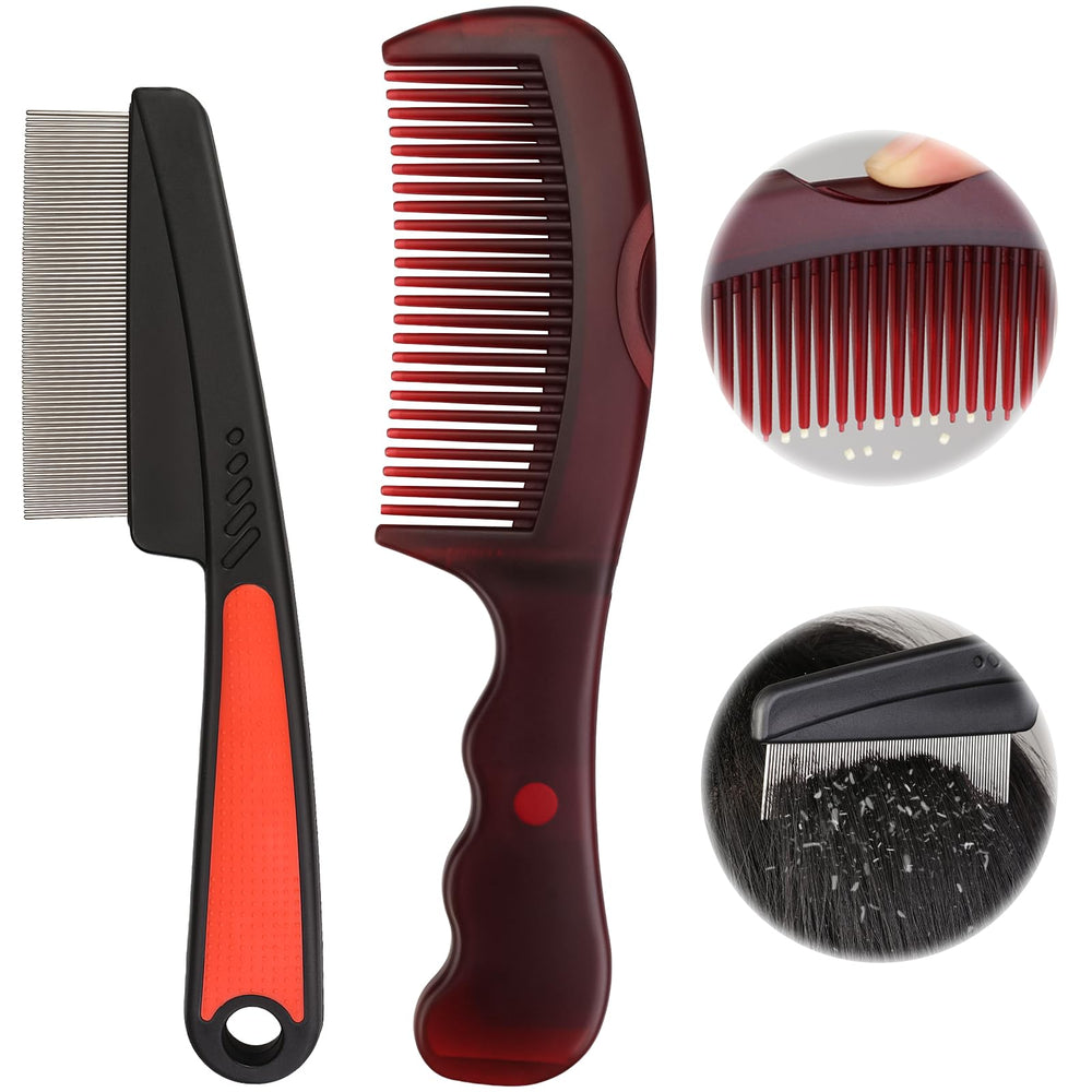 Dexspoeny cepillo para caspa con enfoque frontal y limpieza profunda