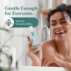 DHS Clear Champú, uso diario para cabello y cuero cabelludo sensibles.