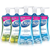 Dial Complete Spring Water foaming hand soap bottle for daily hand hygiene.