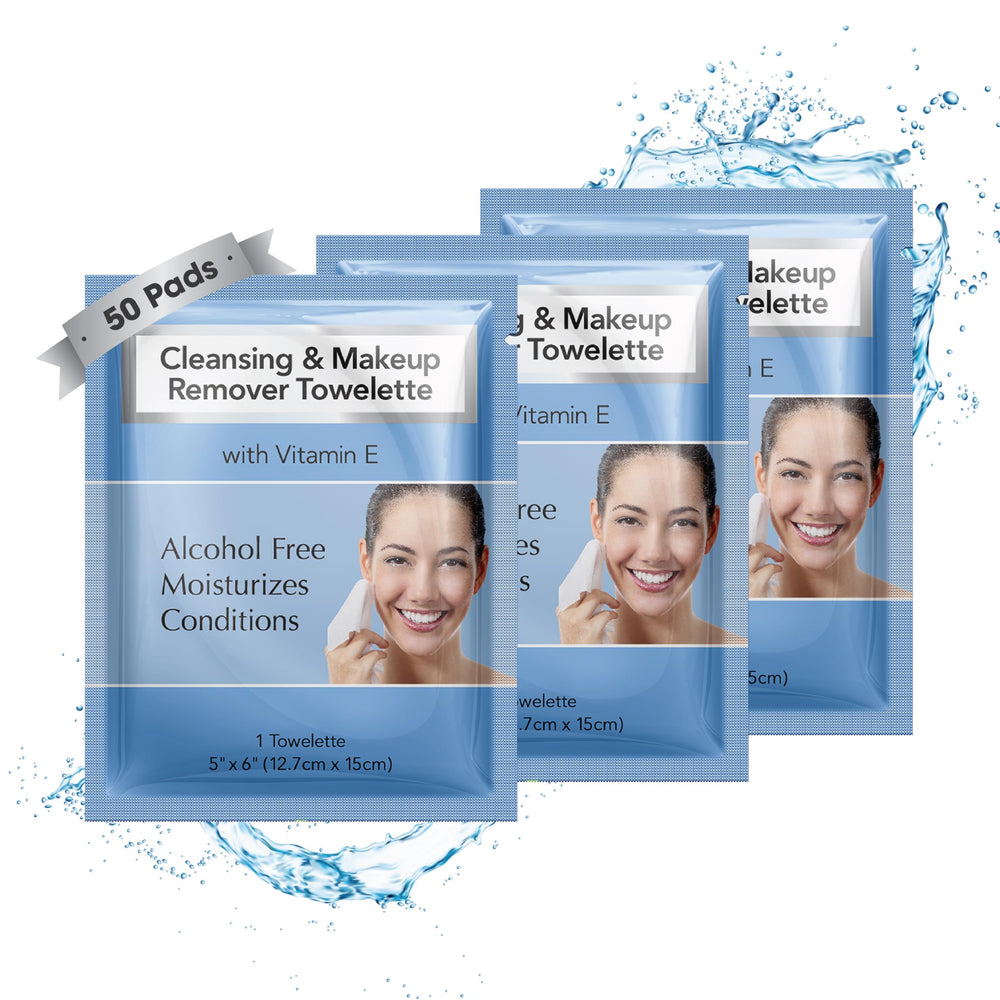 Diamond Wipes desmaquillante sin alcohol para rostro y ojos.
