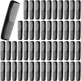 Peine de bolsillo Didaey con dientes finos y gruesos para desenredar sin tirones.