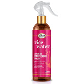 Difeel spray de agua de arroz en botella, hidrata el cabello.