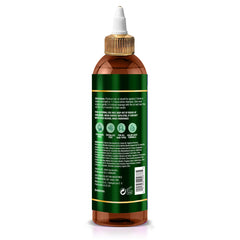 Difeel aplicación de aceite en cabello para masaje capilar.
