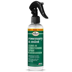 Difeel spray fortalecedor romero y menta, botella de 8 oz para cabello más fuerte.