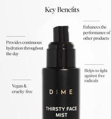 DIME Beauty aceites espino marino meadowfoam: nutrición suave.