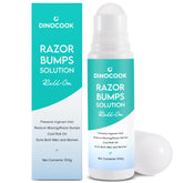 Dinocook tratamiento para pelos encarnados en bikini, alivio suave y piel más lisa
