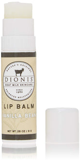 Dionis bálsamo labial vainilla: aroma cálido y hidratación suave para labios secos