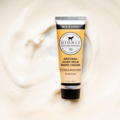 Dionis crema de manos envase compacto de 28 g, formato práctico.