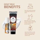 Dionis hand cream tube with caramel pumpkin spice smooths dry skin