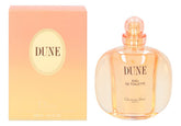 Dior Dune bottle closeup highlighting oceanic notes for daily wear.