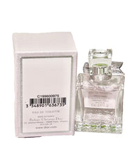 Miss Dior Blooming Bouquet display setup highlighting elegant fragrance bottle.