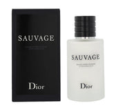 Baume Dior Sauvage après-rasage 100 ml sur flacon, hydratation rapide.