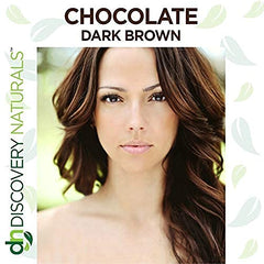 Discovery Naturals aplicación de color henna para cabello con resultado homogéneo.