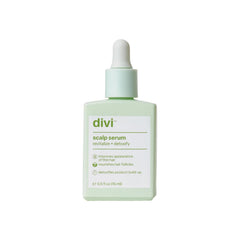 Divi Sérum, flacon pompe pour application facile sur cuir chevelu sain et nourri.