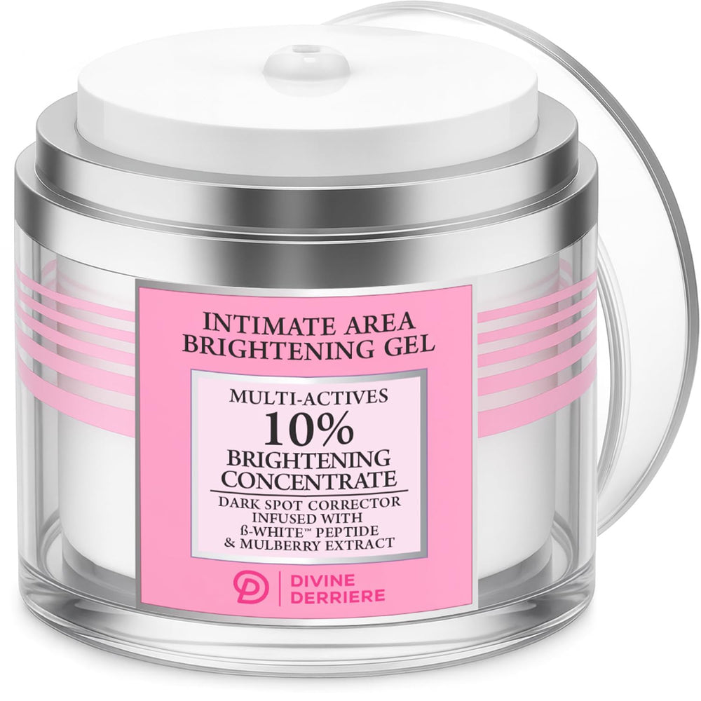 Divine Derriere, bote de gel íntimo para zonas sensibles, cuidado suave.