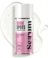Divine Derriere dark spot serum bottle, fast-absorbing formula for brighter skin