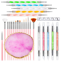 DIYCICO set de 27 piezas para arte de uñas, ideal para proyectos en casa.