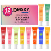 Brillo labial Dmsky en botella para aplicación limpia y duradera.