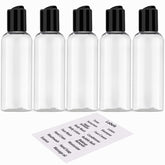 DNSEN botellas de viaje 3.4 oz con cierre hermético para viaje seguro