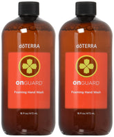 doTERRA On Guard: bouteille mousse mains pour nettoyage doux sans tiraillement.