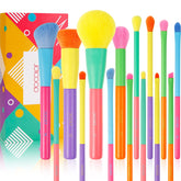 Pinceaux Docolor ensemble 15 pièces, application polyvalente et fluide pour tout le teint