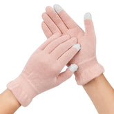 Guantes Donfri de algodón para hidratación nocturna, piel suave y cuidado de las manos.