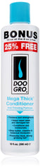 Doo Gro Mega Espeso Acondicionador, botella, fórmula enriquecida para fortalecer el cabello.