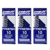 Dorco Fresh con doble hoja para afeitado cercano y cómodo
