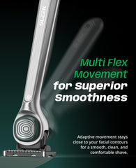 DORCO SLEEK con SmoothShield+ y vitamina E, deslizamiento suave para la piel.