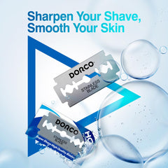 Acero inoxidable premium de Dorco ST300 Platinum para mayor durabilidad