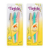 DORCO Tinkle dermaplaning herramienta: afilado preciso para piel suave.