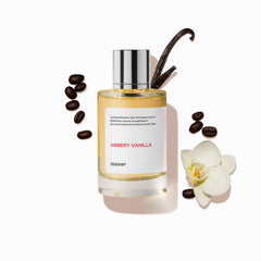 Dossier Ambery Vanilla, botella elegante para aroma duradero y sofisticado.