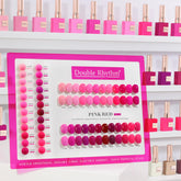 Vernis gel Double Rhythm, ensemble 28 pièces identique, bouteille uniforme, manucure homogène.