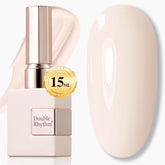 Double Rhythm esmalte gel 15ml: color uniforme para manicura duradera.