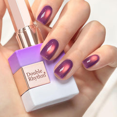 Double Rhythm esmalte gel aplicación fácil para principiantes e imán magnético.