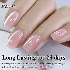 Double Rhythm Jelly Pink Nude 15ml ofrece color translúcido y brillo suave.