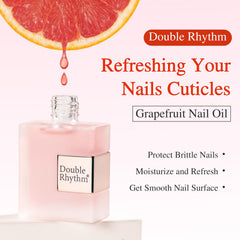 Double Rhythm uñas y cutículas hidratadas para un aspecto saludable.