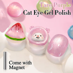 Double Rhythm: magneto para lograr efecto ojo de gato en uñas con holografía.