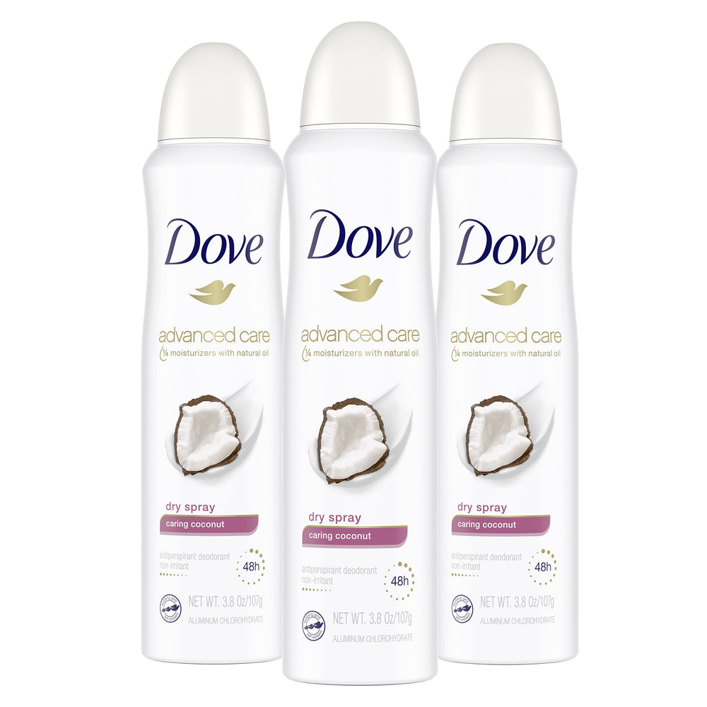 Dove Cuidado Avanzado Coco: axilas secas y frescas durante todo el día.
