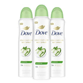 Dove Advanced Care Cool Essentials en lata, spray seco suave para axilas.