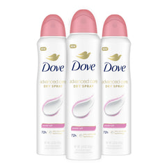 Dove Advanced Care Powder Soft spray bottle helps keep underarms soft after shaving