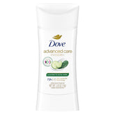Dove Avance Cuidado Desodorante en barra Pepino y Agua de Cactus, piel suave