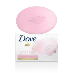 Dove barra rosa belleza para piel suave e hidratada en la rutina diaria.