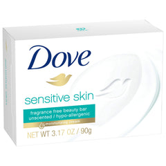 Dove barra para cuerpo y manos, limpieza suave diaria.