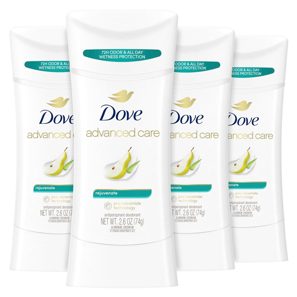 Dove Barra desodorante Cuidado Avanzado Rejuvenación suaviza la piel tras afeitar