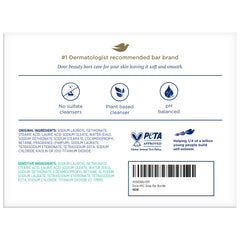 Pack variedad Dove con dos fórmulas sensibles y dos originales para la familia.